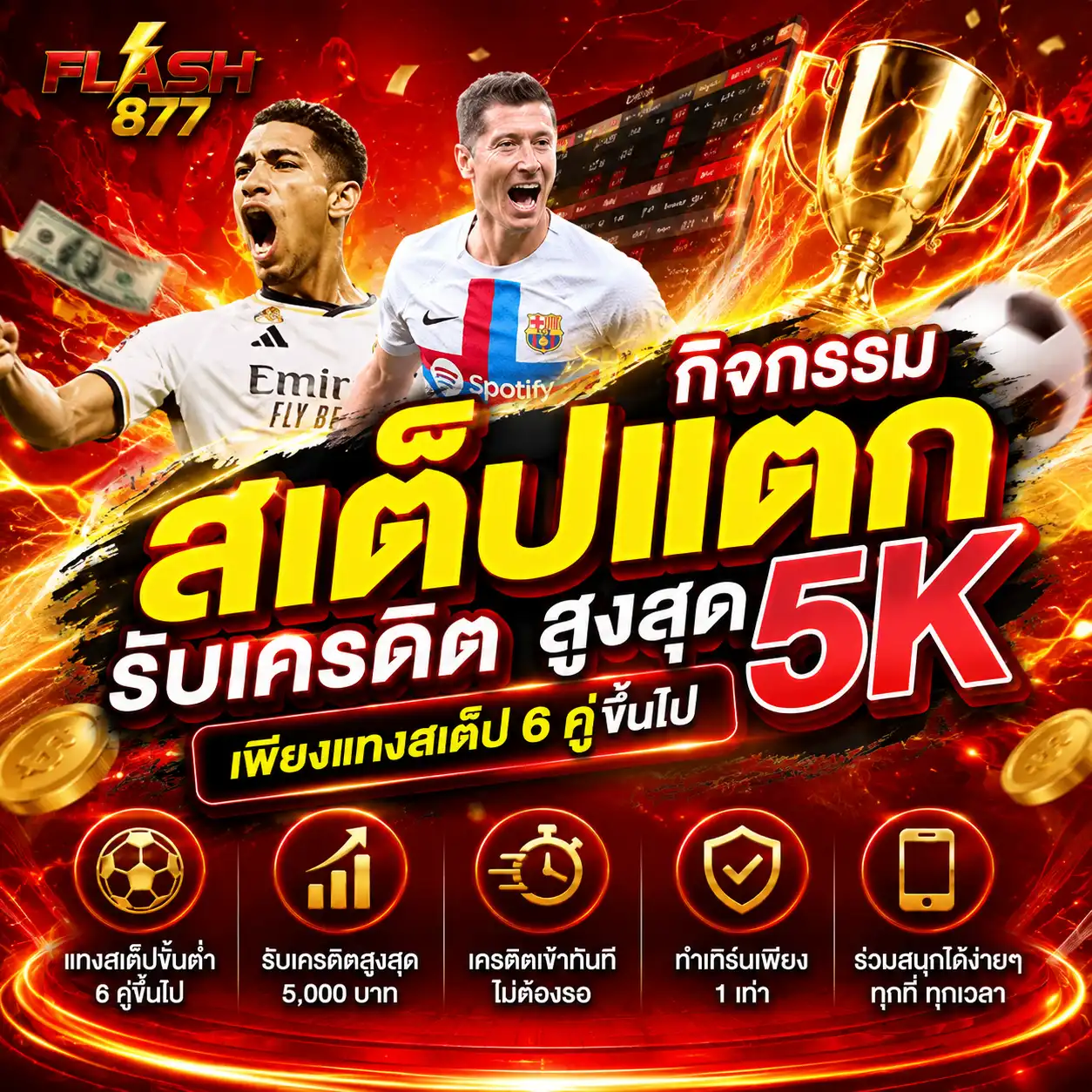 แทงบอลสเต็ป flash877
